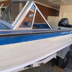 Engine 1989 48 special Starcraft 18ft aluminum fishing boat