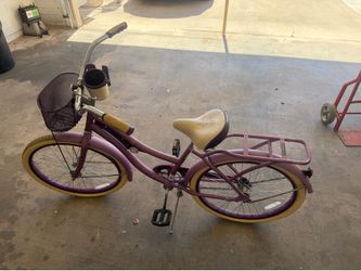 Beach cruiser bike