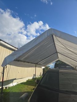 Large White Canopy Carport Tent