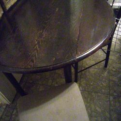 Mahogany 2 Chair Kitchen/Dinette Set