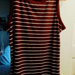 Brand New Ladies 22/24 Sleeveless long Top