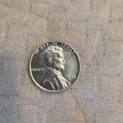 1943 Lincoln Penny No Mint Mark