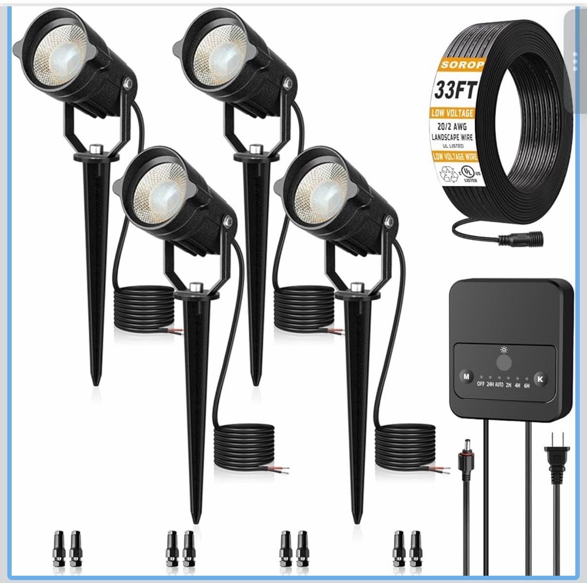 Landscape Lighting Kit 4 packs