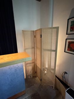 Threshold x Studio McGee Lomita Rattan Room Divider – Like New