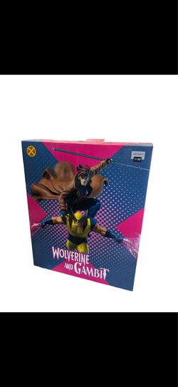 WOWVERINE AND GAMBIT IRON STUDIOS ( 1/10 )