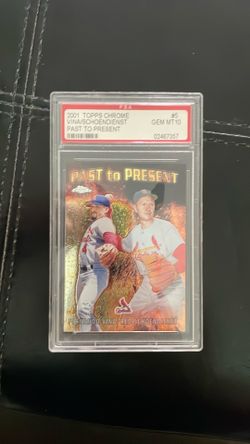 2001 Topps chrome trading card