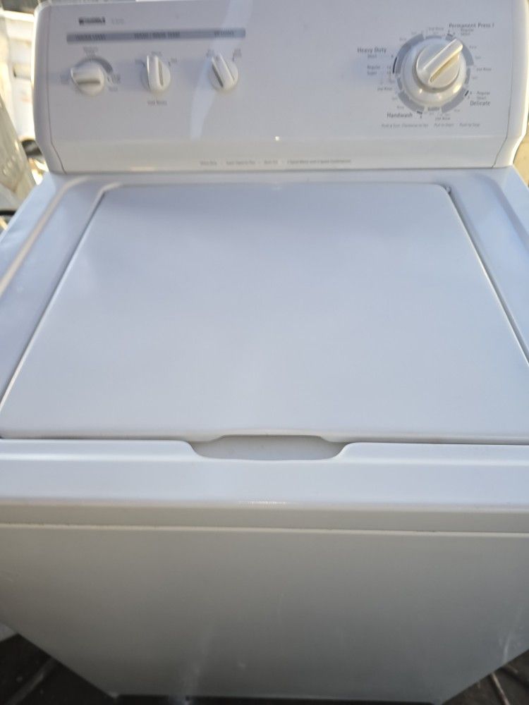 Kenmore Washer And Gas Dryer King Size Capacity And Heavy Duty Works Excellent