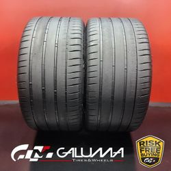 Set of 2 Tires LikeNEW Michelin Pilot Sport 4S ★ XL 315/30ZR22 315/30/22 #94584