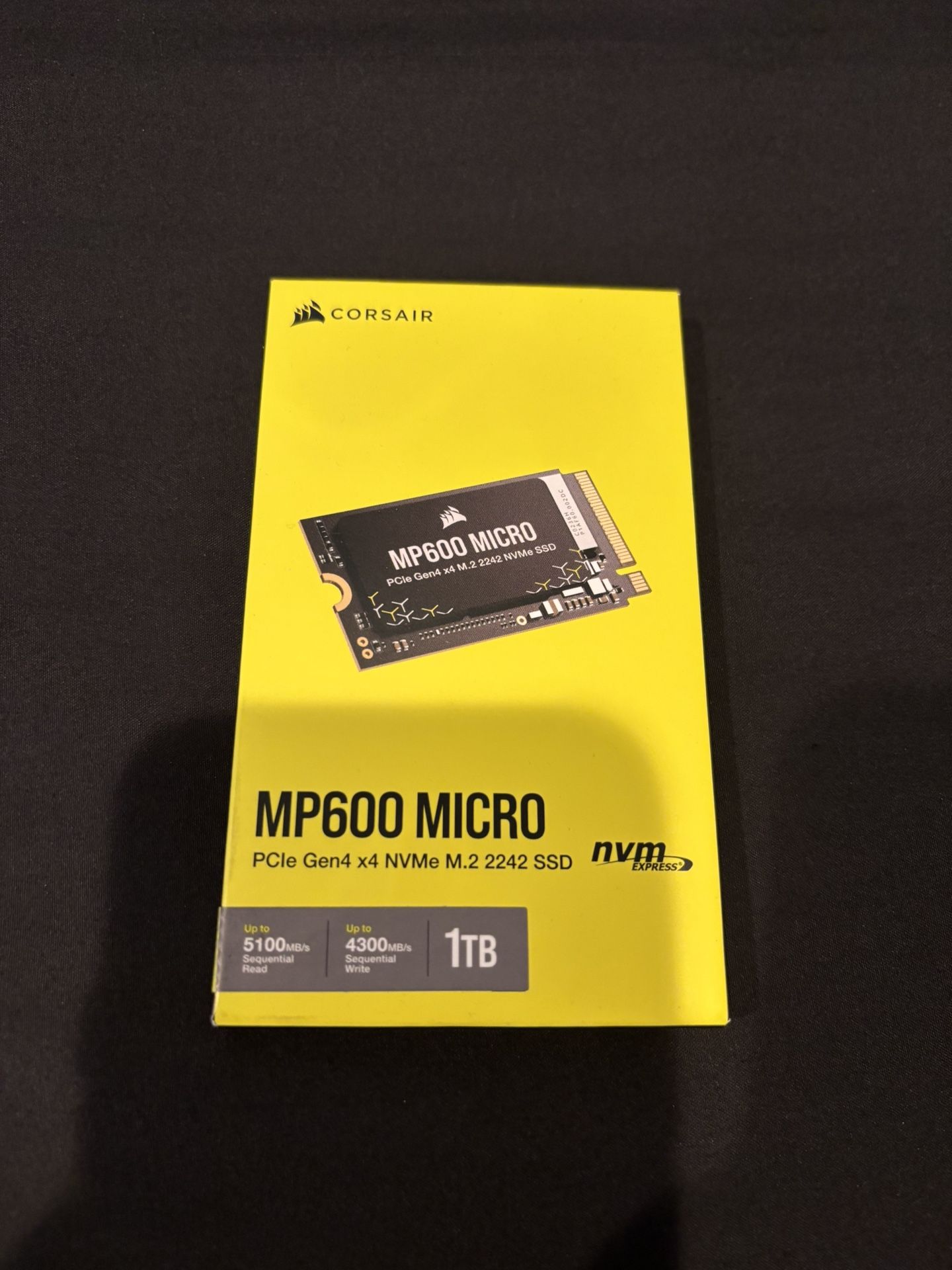 New Corsair MP600 Micro 1TB M.2 NVMe SSD. Shoot Me Offer!!
