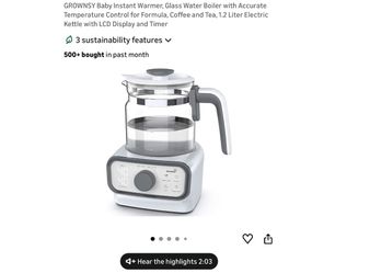 Baby Bottle Warmer 