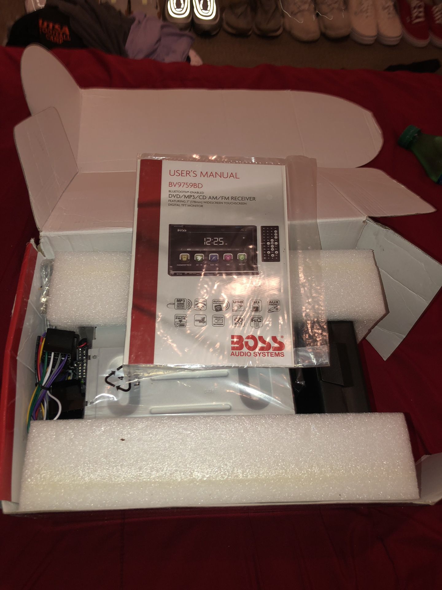 Boss Bluetooth stereo system