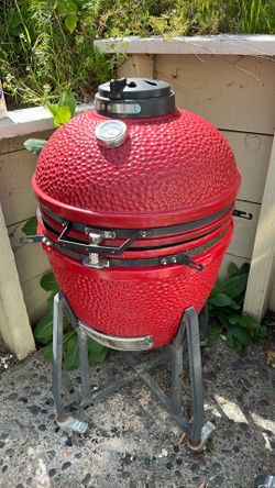 Vision grill and smoker.