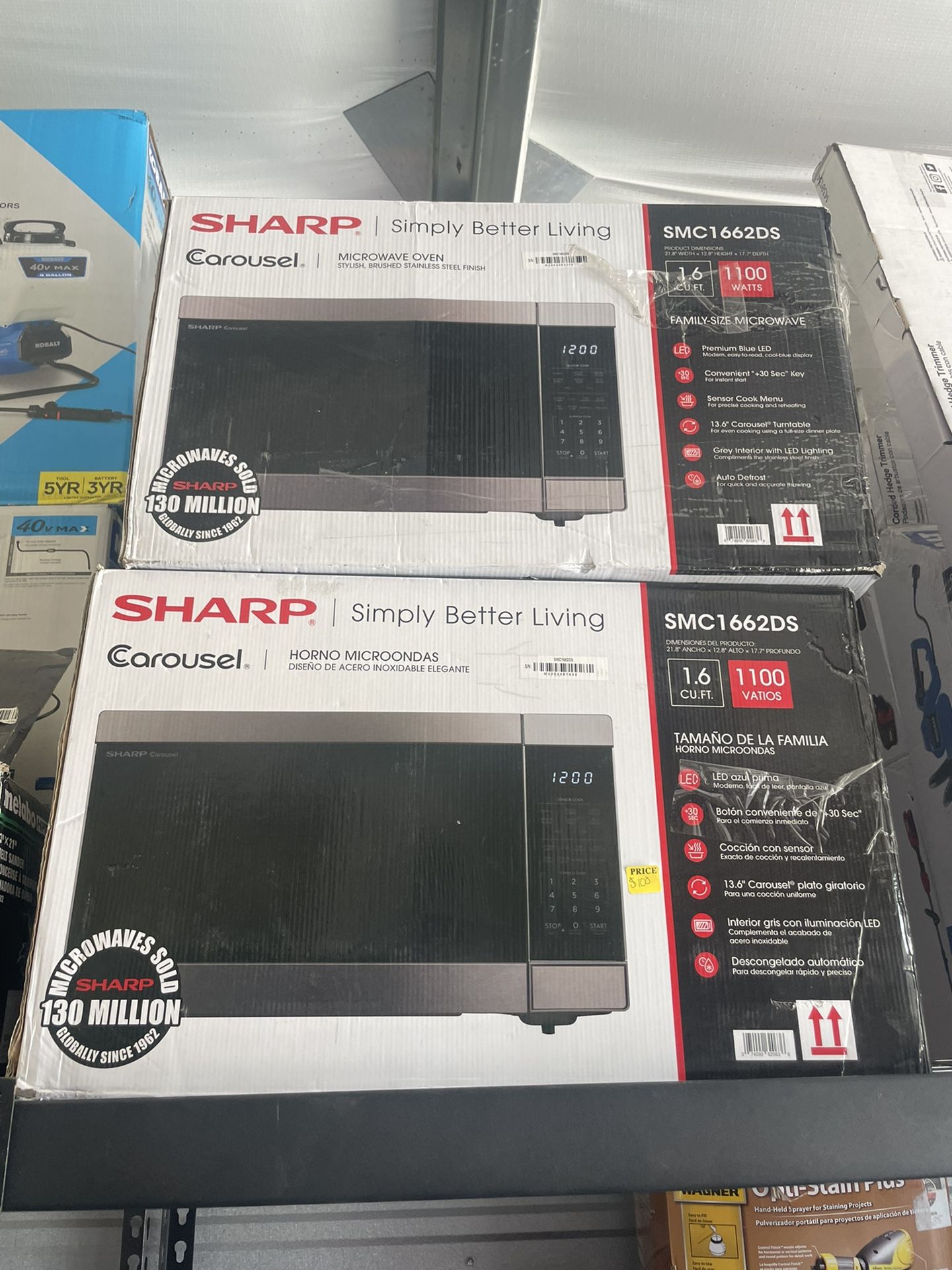 Sharp Microwave 1.6 Cu
