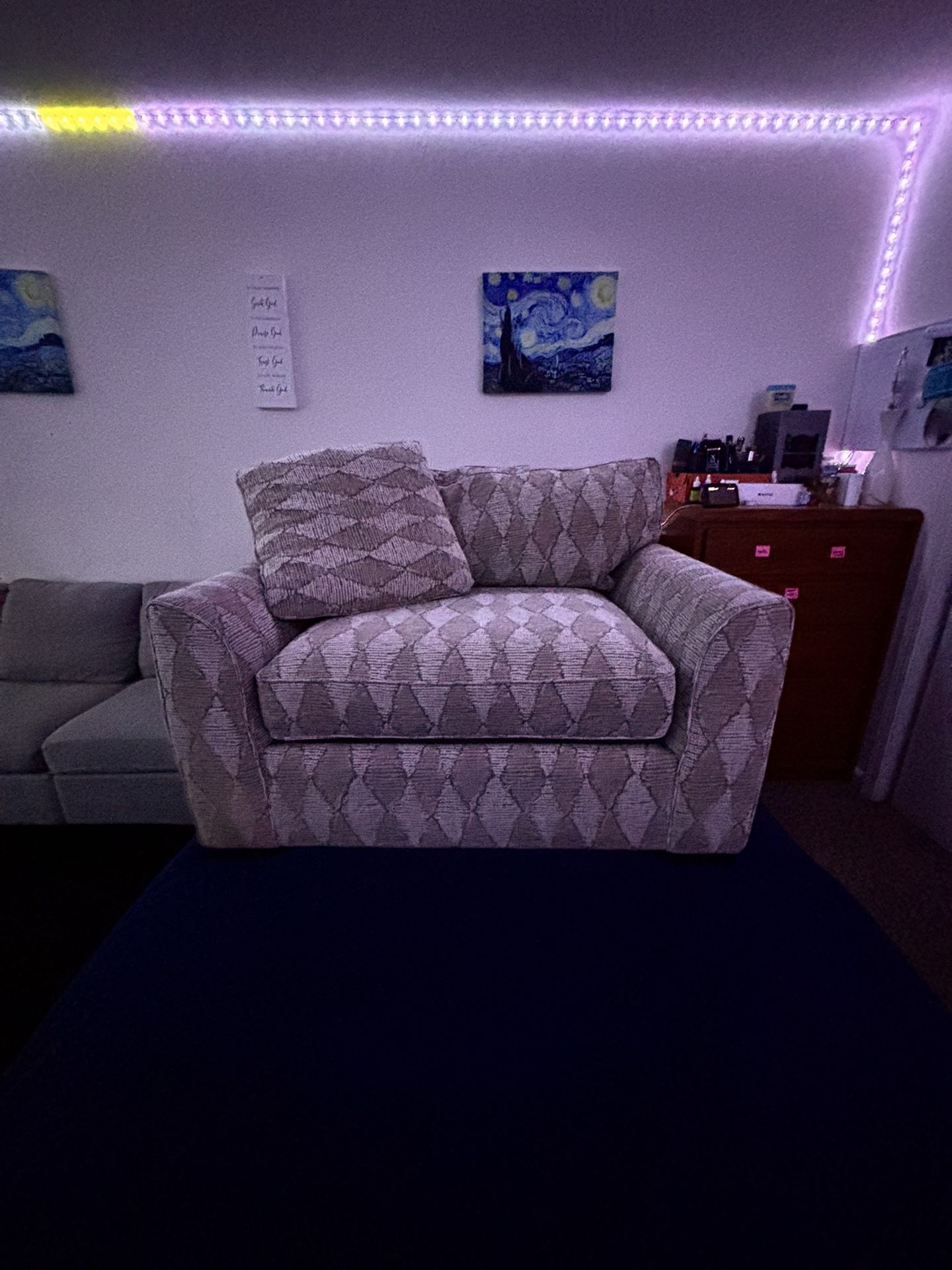 Deep-Seat Detroit Sofa Co. Lounge Chair - Excellent Condition