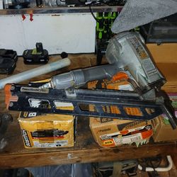 Passlode framing nailer (needs work),with multiple nails.