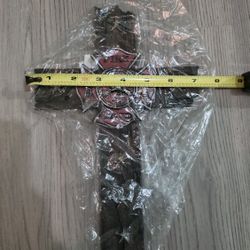 Firefighters Cross Wall Decor