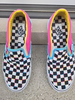 Vans Classic Slip-On Checkerboard Sneakers