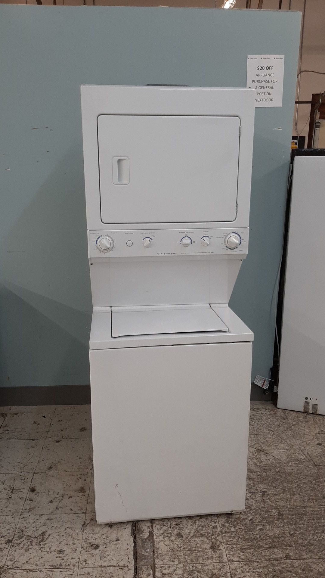 27" unitized Washer dryer