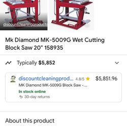 Mk Block Table Saw