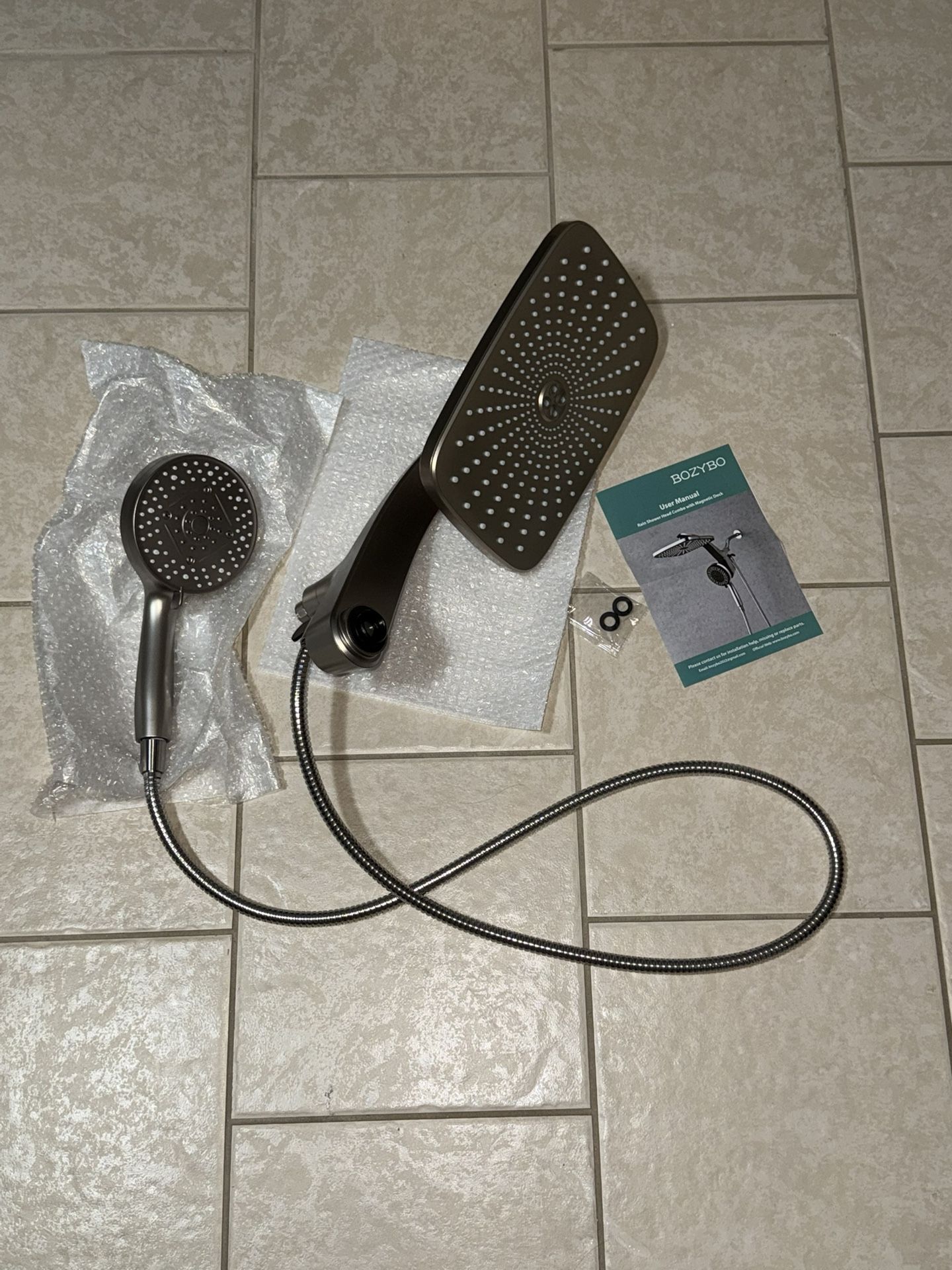 Rain Shower Head Magnetic combo Showerhead