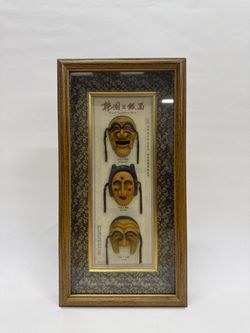 Traditional Korean Mask Display