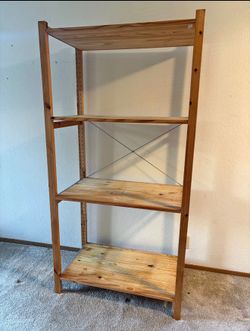 IKEA 4 Tier Wooden storage garage shelf