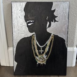 HAND PAINTED KEN CARSON A GREAT CHAOS