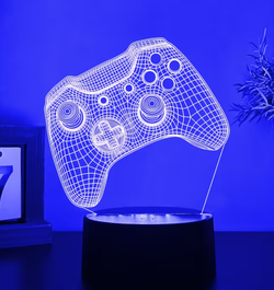 3D Lamp of a Game Controller, With 15 colors