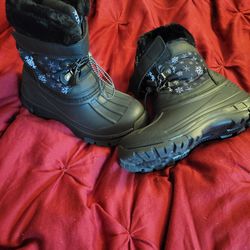 Black Rain/snow Boots