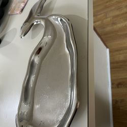 Dish In Fish Shape From Stainless Big Size