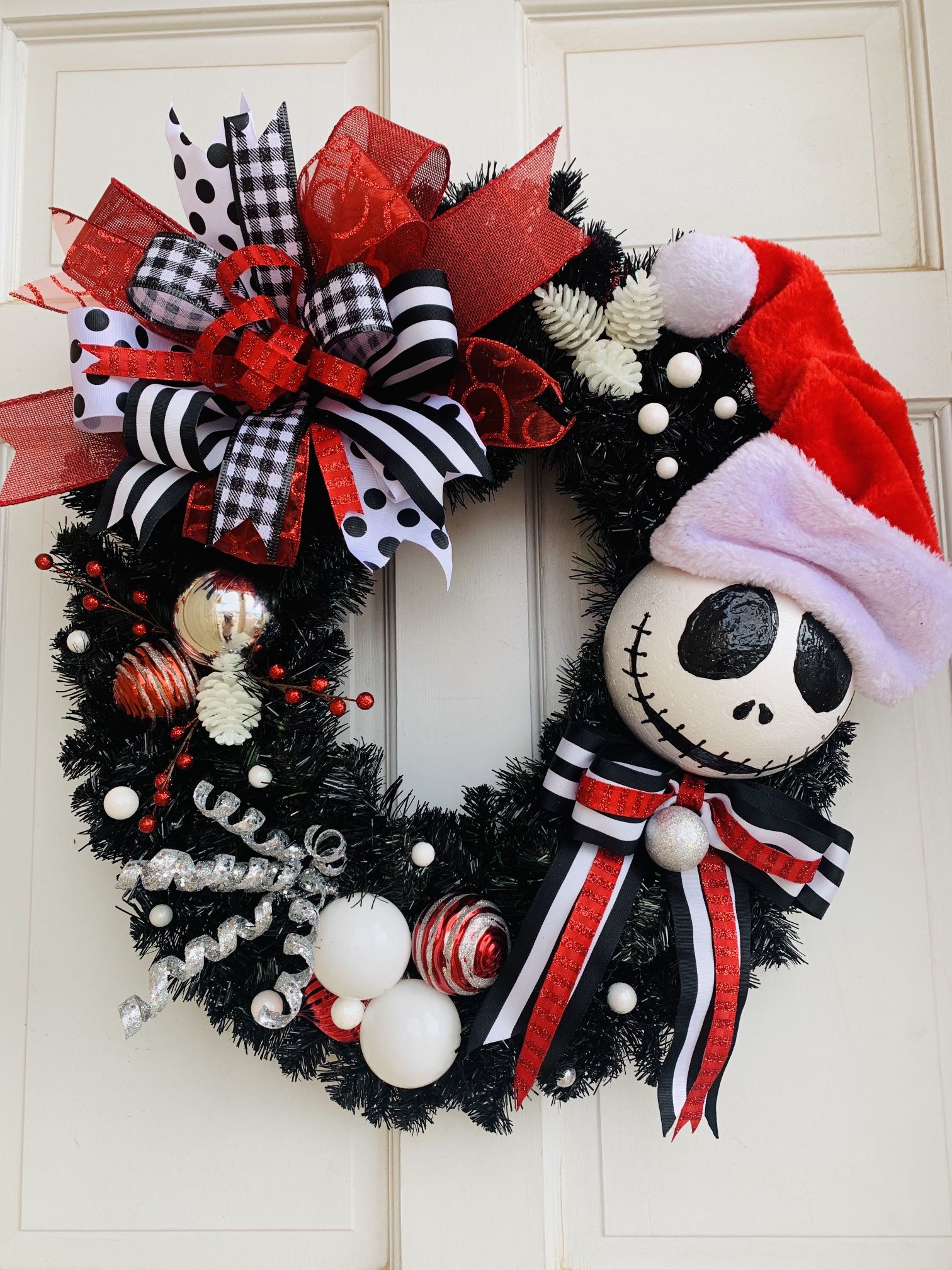 Jack Skeleton Wreath