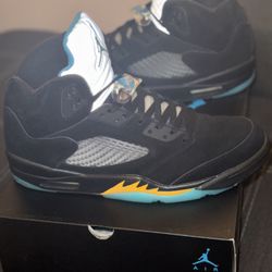 Jordan 5 Aqua (Worn Once)