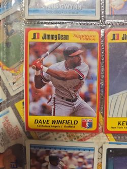 1991 Jimmie Dean Dave Winfield #22 PSA 8