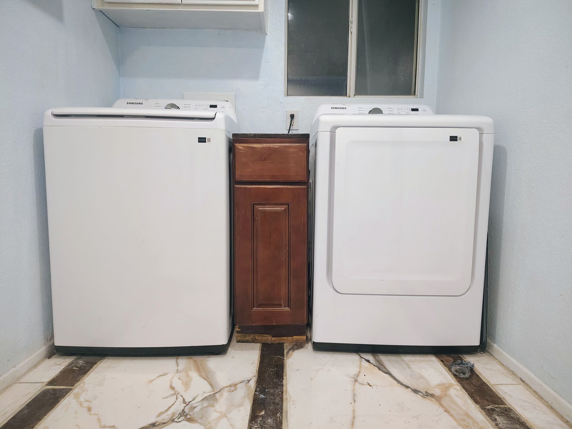 Samsung top load washer and dryer