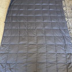 LUNA Weighted Blanket with zipper cover- For Adult or kid -15lb weighted