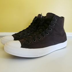 RARE! CONVERSE Mens Chuck Taylor II All Star Hi-Top Sneakers (11.5/13.5W's) Blk