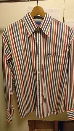 Mens Faconnable dress shirt size m