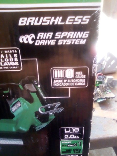 Nail Gun - Metabo HPT Finish Nailer NEW