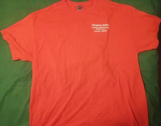 Thomas Rhett Tour 2021 Local Crew Orange XL T-shirt
