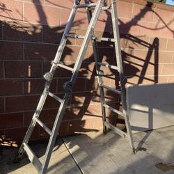 Aluminio Ladder 🪜 Multi Position Extensión 12 Ft.