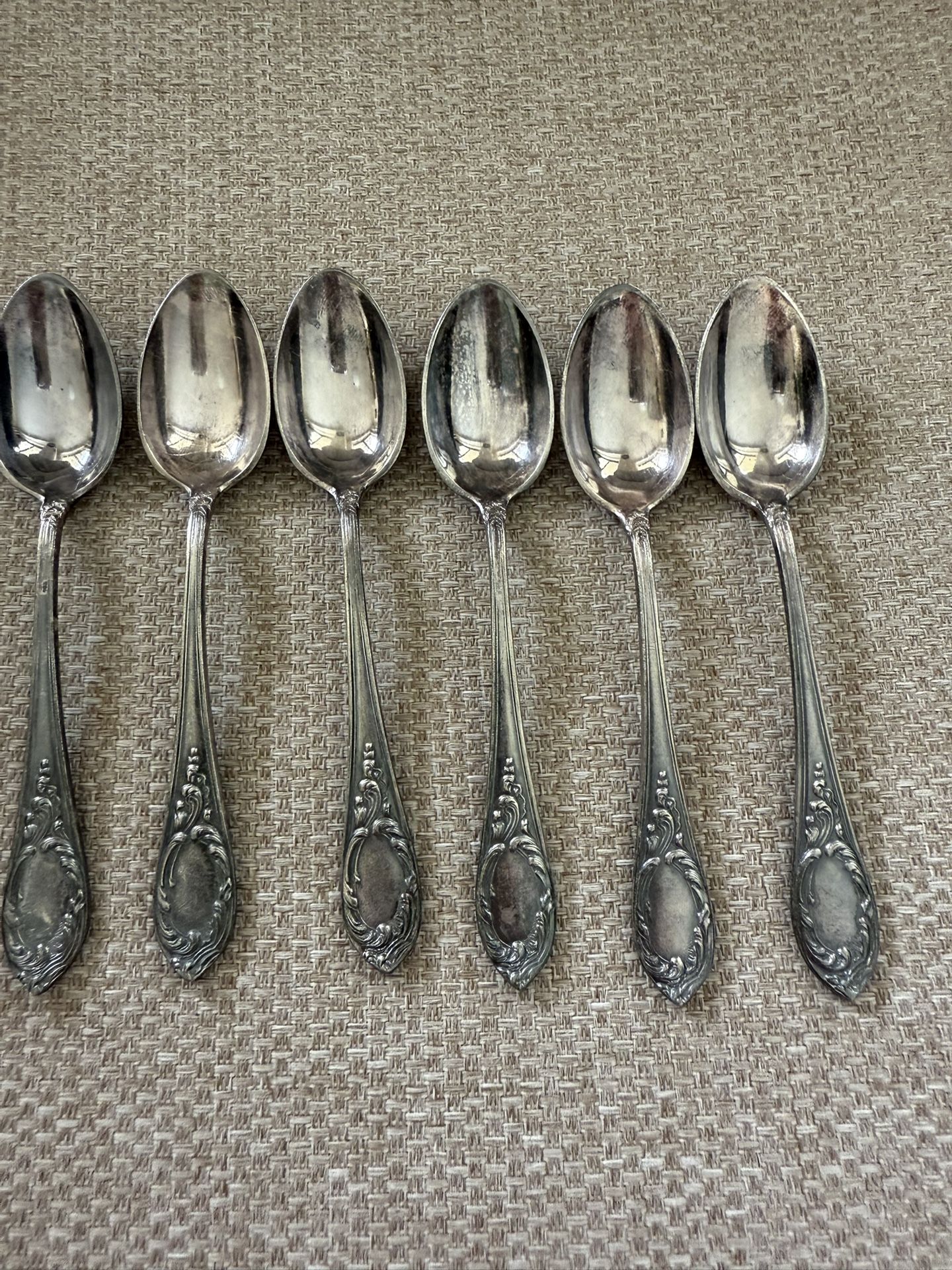Vintage Coffee Spoons 6 PCs Melchior
