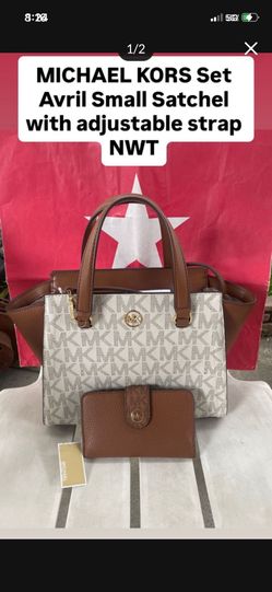 MICHAEL KORS Set  Avril Small Satchel  with adjustable strap NWT Perfect for Mother’s Day ❤️ Pick up in Pico Rivera