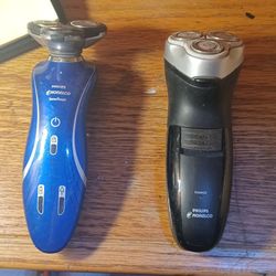 3 X Different Hardly Used Electric Shavers.