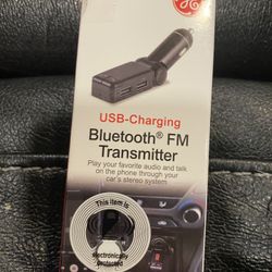 FM Bluetooth transmitter