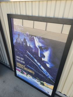 Poster with frame
