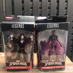 Marvel Legends (Morbius & Female Beetle)