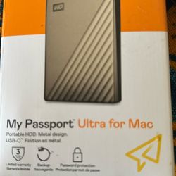My passport Ultra For Mac 4TB