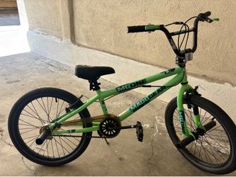 Green BMX Style Bicycle