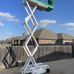 2018 Electric Scissor Lift HB-1430 Low Hours 