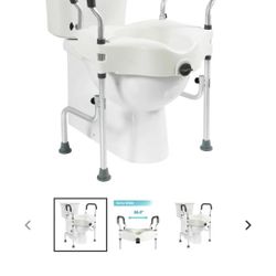 Rise Toilet Seat /Medical Bathroom Chair 